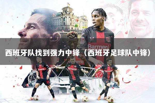 西班牙队找到强力中锋（西班牙足球队中锋）