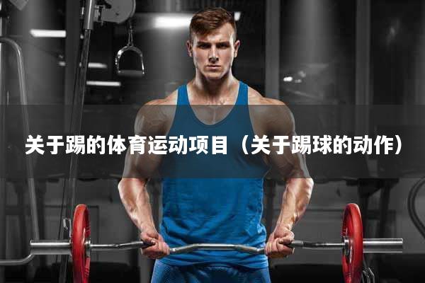 关于踢的体育运动项目（关于踢球的动作）